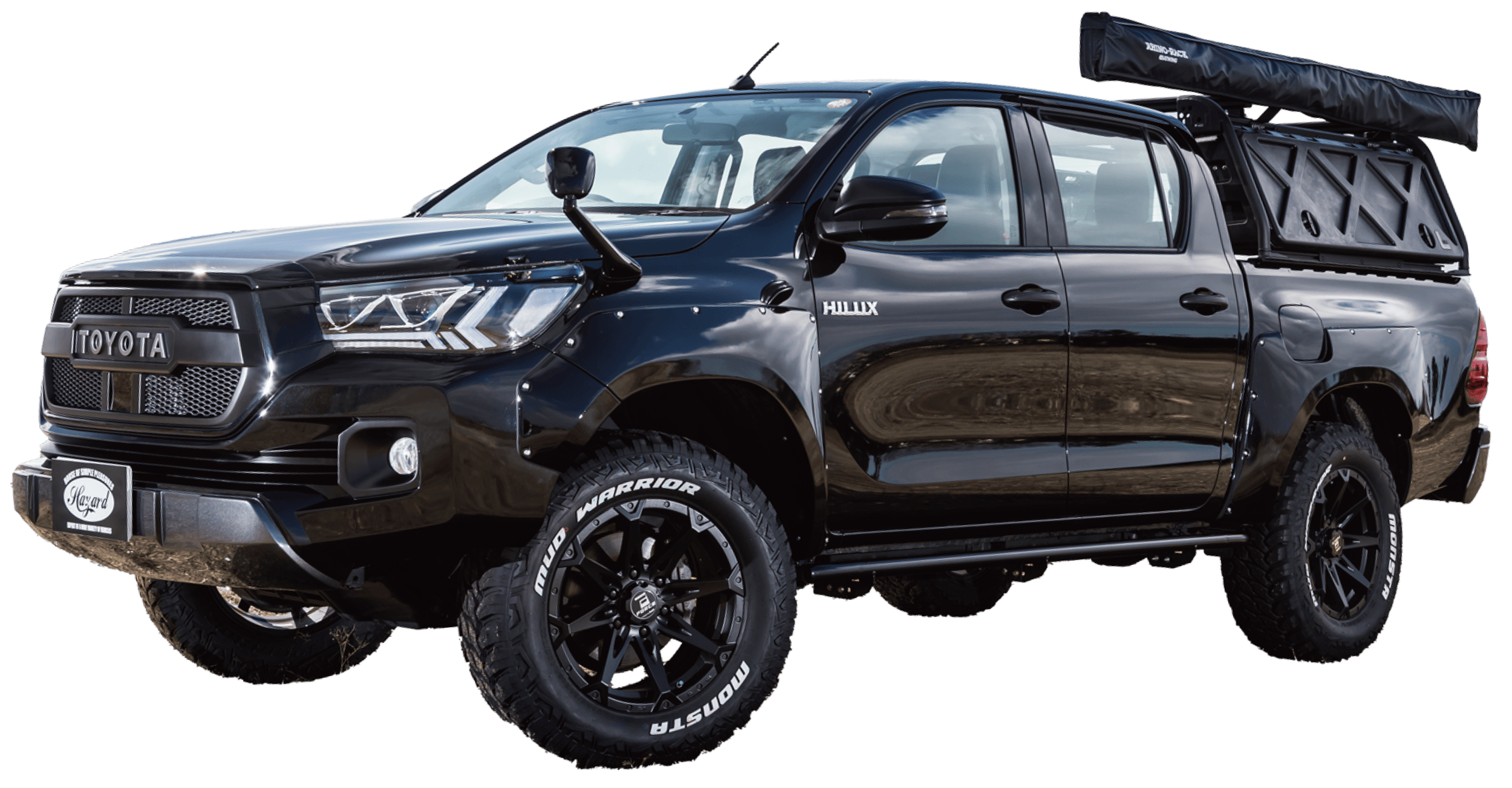 HILUXの透過画像